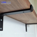 OEM Custom 90 Degree Vintage Corner Wall Mount Angle Metal Support Shelf Brackets for Decoration